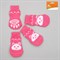 Носки нескользящие, размер L (3,5/5 х 8 см), набор 4 шт, микс расцветок для девочки - фото 2021057