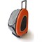 Сумка-тележка складная 3в1 Ibbiyaya для собак, до 8 кг (сумка, рюкзак, тележка), оранжевая - фото 2022315