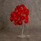 Светодиодный куст 0,45 м, "Розы красные", 24 LED, 220V, моргает Т/БЕЛЫЙ - фото 2029056