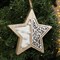 Подвеска световая  звезда "Узоры", 20х20х2 см, 11 LED, бат.(не в комп), Т/БЕЛЫЙ - фото 2029447