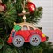 Декор с подсветкой «Машинка с ёлочкой» - фото 2029613