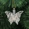 Подвеска световая "Бабочка серебряная" (батарейки в комплекте), 5,5 см, 1 LED, RGB - фото 2030070