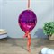 Ночник "Воздушный шар малиновый" от бат в компл 13х13х19 см - фото 2030144