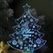 Подставка световая "Елочка с подарками", 14х9.5 см, 1 LED, батарейки в комплекте, RGB - фото 2030519