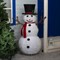 Фигура текстил. "Снеговик" 150х80х80 см, 100 LED, 220V, контр. 8 режимов, МУЛЬТИ - фото 2031292