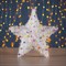 Фигура новогодняя "Звезда с шариками", 10 LED, 36 х 8 см, от батареек (не в компл) - фото 2031751