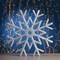 Фигура "Снежинка" d=40 см, пластик, 30 LED, 220V, контрол. 8р. БЕЛЫЙ - фото 2031809