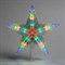Фигура "Звезда белая ёлочная" 22Х22 см, пластик, 30 LED, 240V МУЛЬТИ, шнур 2 метра - фото 2031849