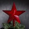 Фигура "Звезда красная ёлочная" 22Х22 см, пластик, 30 LED, провод 2 м, 240V КРАСНЫЙ - фото 2031870