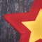 Фигура уличная "Звезда красно-жёлтая", 58х58х4 см, пластик, 220В, 3 м провод, контр. 8р. - фото 2032225