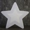 Фигура уличная "Звезда белая", 58х58х4 см, пластик, 220В, 3 м провод, контр. 8р. - фото 2032229