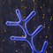 Фигура неоновая "Снежинка" 85х85 см, 1080 LED, 220V, СИНИЙ - фото 2032288