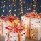 Фигура новогодняя "Подарки с шариками", 35 LED, 15 х 20 х 25 см, от батареек (не в компл) - фото 2032330