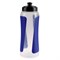 Бутылка для воды 900 мл, велосипедная, пластик PP, вставки синие, 8х23.5 см - фото 2033555