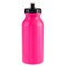 Бутылка для воды 650 мл, велосипедная, с соской, пластик PE, розовая, 7х19.5 см - фото 2033573