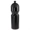 Бутылка для воды 850 мл «Купол», велосипедная, с соской, пластик LDPE, черная, 7х26 см - фото 2033661