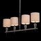Светильник "Инесса" 4x40Вт E14 хром 99x17x150см - фото 2033990