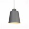 Светильник подвесной "Цилиндр" 1x40Вт E27 серый 13х13х16-96 см - фото 2034370