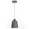 Светильник подвесной "Цилиндр" 1x40Вт E27 серый 13х13х16-96 см - фото 2034371