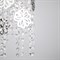 Светильник Flower 3x60Вт Е14 хром 56x56x100см - фото 2035454
