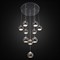 Люстра Деко, 10x4Вт LED, 2600Lm, 3000K, чёрный - фото 2036376