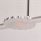 Люстра подвес "Ральф" 5x5W LED хром 93x9x320см - фото 2036467