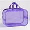 Косметичка-сумочка, отдел на молнии, 2 ручки, цвет фиолетовый - фото 2061891