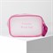 Косметичка ПВХ, отдел на молнии, с ручкой, матовая, цвет малиновый - фото 2062218