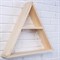 Полка "Треугольник" из СОСНЫ, 50х9,5х43см - фото 2065328