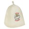 Банная шапка с вышивкой «Герой парилки», первый сорт - фото 2065535