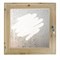 Окно 100х100 см, "Капли на стекле", двойной стеклопакет, хвоя, "Добропаровъ" - фото 2065949