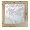 Окно 100х100 см, "Морозные узоры", двойной стеклопакет, хвоя, "Добропаровъ" - фото 2066017