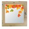 Окно 100х100 см, "Осенние краски", двойной стеклопакет, уплотнитель, хвоя, "Добропаровъ" - фото 2066059