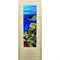 Дверь для бани со стеклом (43*129), "Морской мир", 170×70см, коробка из осины - фото 2080170