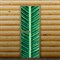 Дверь для бани и сауны "Пальмовый лист", 190 х 70 см, с фотопечатью 8 мм Добропаровъ - фото 2080361