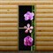 Дверь левое открывание "Орхидея", 190 х 70 см, с фотопечатью 6 мм Добропаровъ - фото 2080496