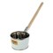 Ковш из нержавеющей стали, 0,7л, с деревянной ручкой, белый, "Добропаровъ" - фото 2082097