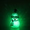 Игрушка световая "Снеговик" (батарейки в комплекте) 6х13 см, 1 LED RGB, СИНИЙ - фото 208717