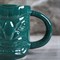Кружка "Тикки" 500 мл зелёный, керамика - фото 556422