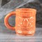 Кружка "Тикки" 500 мл оранжевый, керамика - фото 556424