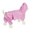 Комбинезон  для собак, 2XL (ДС 34-36 см, ОШ 34-36 см, ОГ 44-48 см), розовый - фото 669785