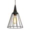 Светильник "Конус" 1x60Вт E27 черный 20х20х93 см. - фото 923448